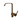 Antique Square Single Handle Kitchen Faucet