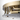 Round Water-ripple Glass Flush Ceiling Light