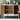Farmhouse Distressed White Cabinet