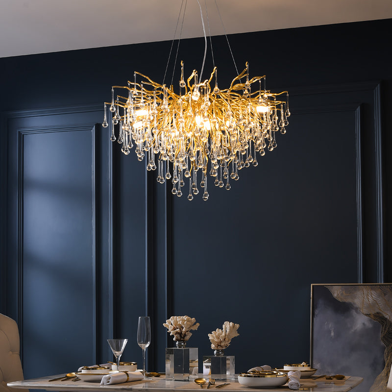 Chandelier For Dining Room ALOA Decor 12-Light Modern