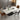 White Rectangular Sintered Stone Dining Table