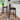 Espresso Finish Folding Padded Bar Stool 
