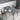 Gray Rectangular Marble Dining Table