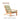 Modern Teak Wood Patio Furniture Set