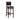 Espresso Finish Folding Padded Bar Stool 