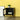 Wooden Nightstand with Rattan Door