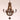Rustic Stave Candle Light Chandelier