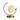 Modern 1-Light Semi-Ring Moon Table Lamp