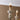 White Scrollwork Distressed Chandelier