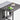Modern 59" Foldable Gray Rectangle Dining Table Set