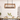 Rustic 5-Light Linear Rectangle Pendant Light 