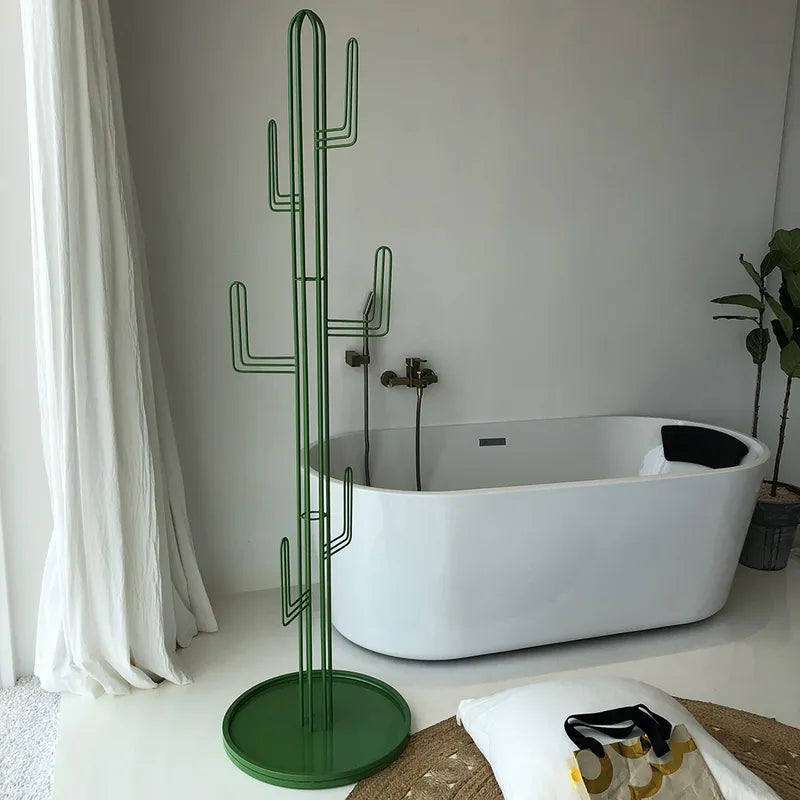 Cactus Shaped Coat Rack for Entryway Organization – CharmyDecor