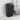 7.5 Gal. Black Swing-Top Plastic Wastebasket