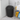 Black Swing-Top Plastic Wastebasket