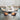 Round White Sintered Stone Dining Table