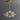 Modern 12-Light Round Brass Chandelier