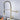 Pull Out Double Spout Kitchen Faucet