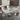 Modern Rectangular Gray Marble Dining Table 