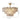 Snowflake Tiered Glass Chandelier