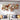 Gold Ginkgo Leaves Metal Wall Art 