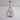 Vintage Distressed Carved Wood 4-Light Chandelier