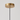 Modern Gold Globe 1-Light Pendant Light