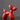 red dog figurine