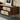 wooden media console