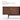 Black Walnut TV Stand with Storage