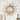 Classical Floral Shape Wall Clock Decor