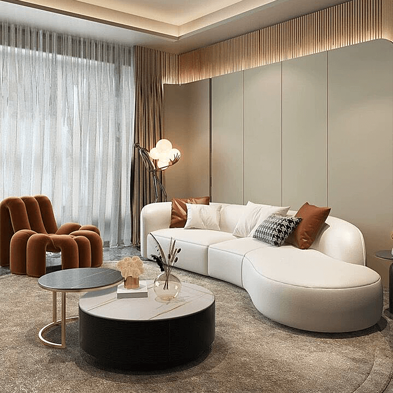 Round Divan Modern Round Design Couches