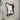 Cobblestone Shaped Wooden Asymmetrical Wall Mirror