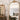Gold Carved Arched Wooden Floor Mirror