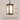 Modern Black Aluminum Outdoor Hanging Light
