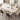 Modern White Rectangular Pedestal Dining Table