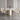 Modern White Rectangular Pedestal Dining Table