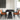 Modern Minimalist Black Marble Dining Table