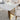 Modern Minimalist White Rectangular Dining Table