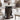 Modern Glass Round Pedestal Dining Table 