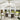  Minimalist White Sintered Stone Dining Table