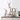 Modern Sheeny Miniature Reindeer Figurines
