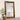 rustic wood mirror