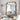 Retro Wooden Frame Floor Length Mirror