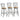 Black and Beige Bar Stools