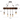 Antique Wooden Beam Chandelier