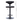 Walnut Bentwood Upholstered Swivel Bar Stool