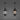 Black Onion Glass Outdoor Hanging Lamp