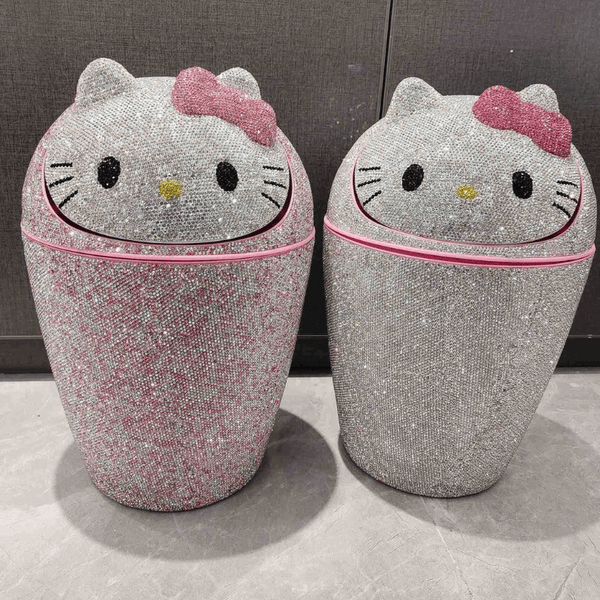 Hello Kitty Drawstring Garbage Bags Medium for Household Bathroom