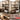 Italian Wooden Geometric Curved Bookshelf