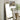 Mid-Century Carved Wood Floor Mirror